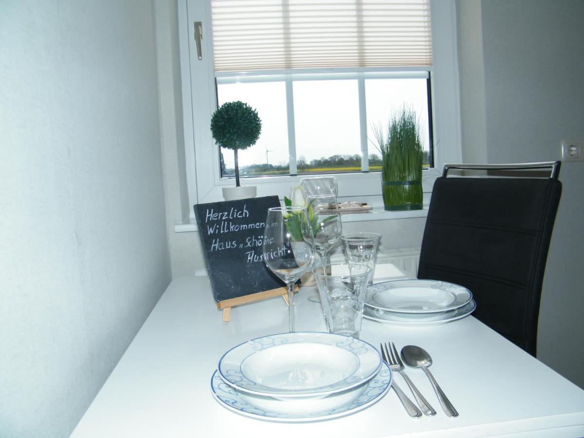 Gastehaus " Schone Aussicht " Appartement Neuharlingersiel Buitenkant foto